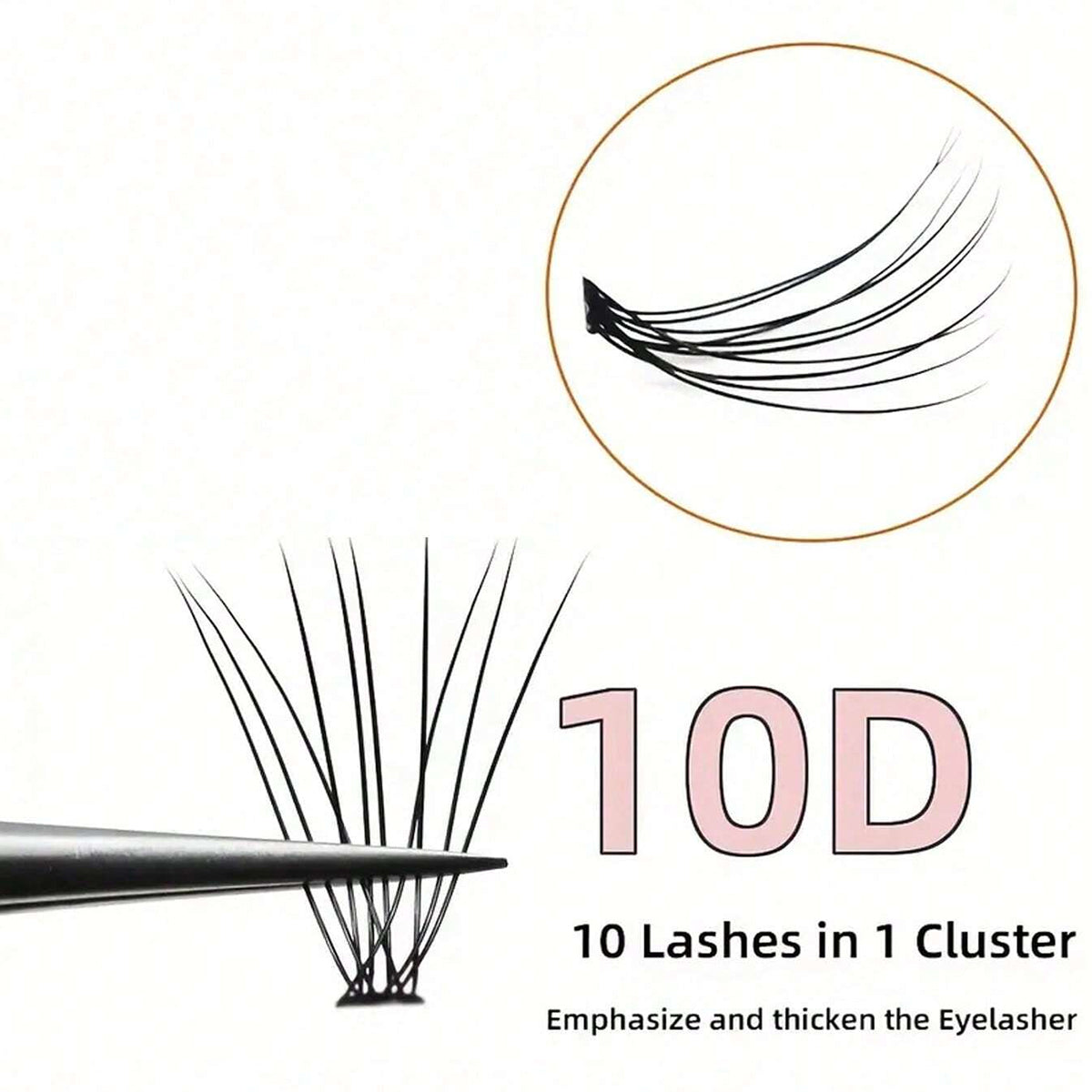 10D Natural Individual Lashes