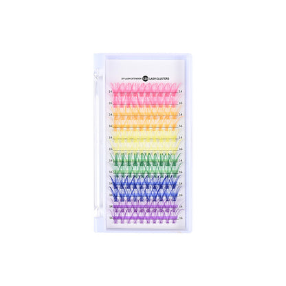 6 Colors Cluster Eyelashes