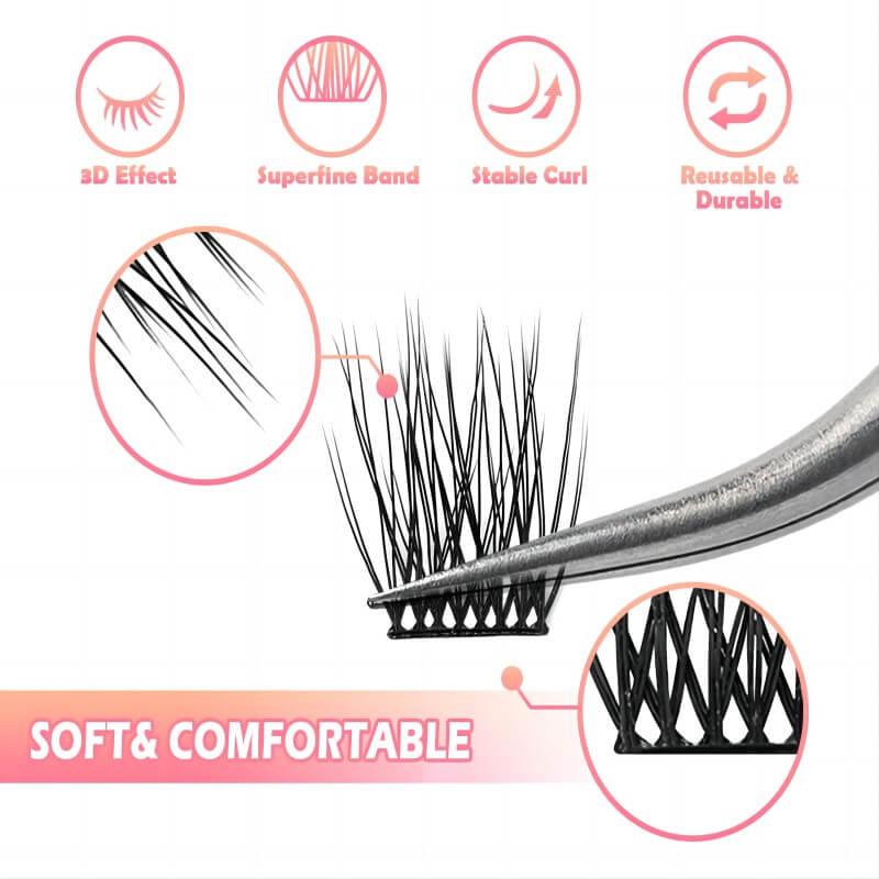 Individual Eyelashes Extensions | Natural Lashes - LASHSOUL